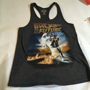 Back to the Future Racerback tank